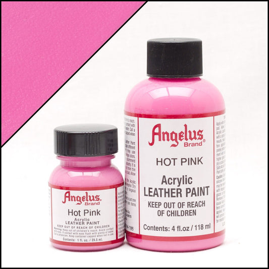 Peinture cuir Angelus Rose Chaleureux