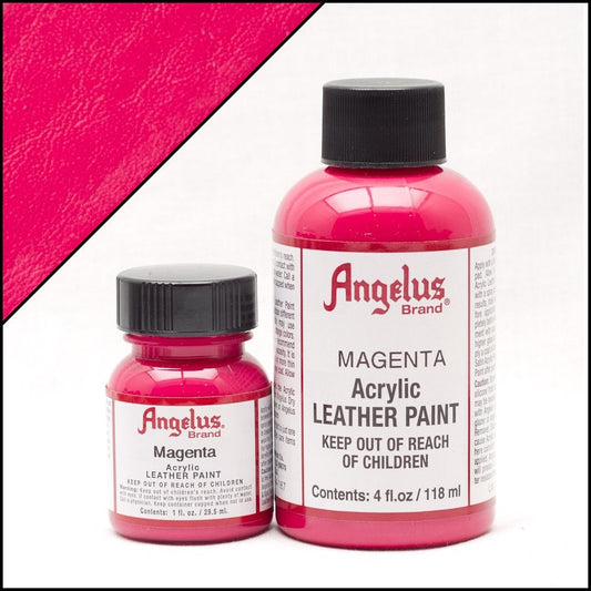Peinture cuir Angelus Magenta