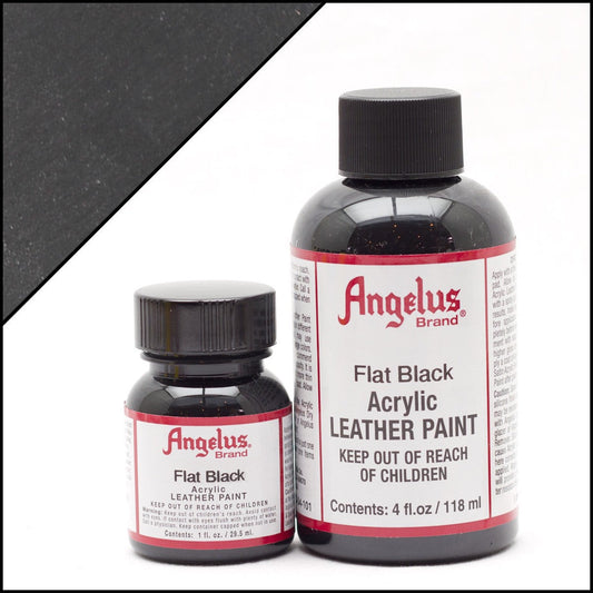 Peinture pour cuir Angelus noir mat