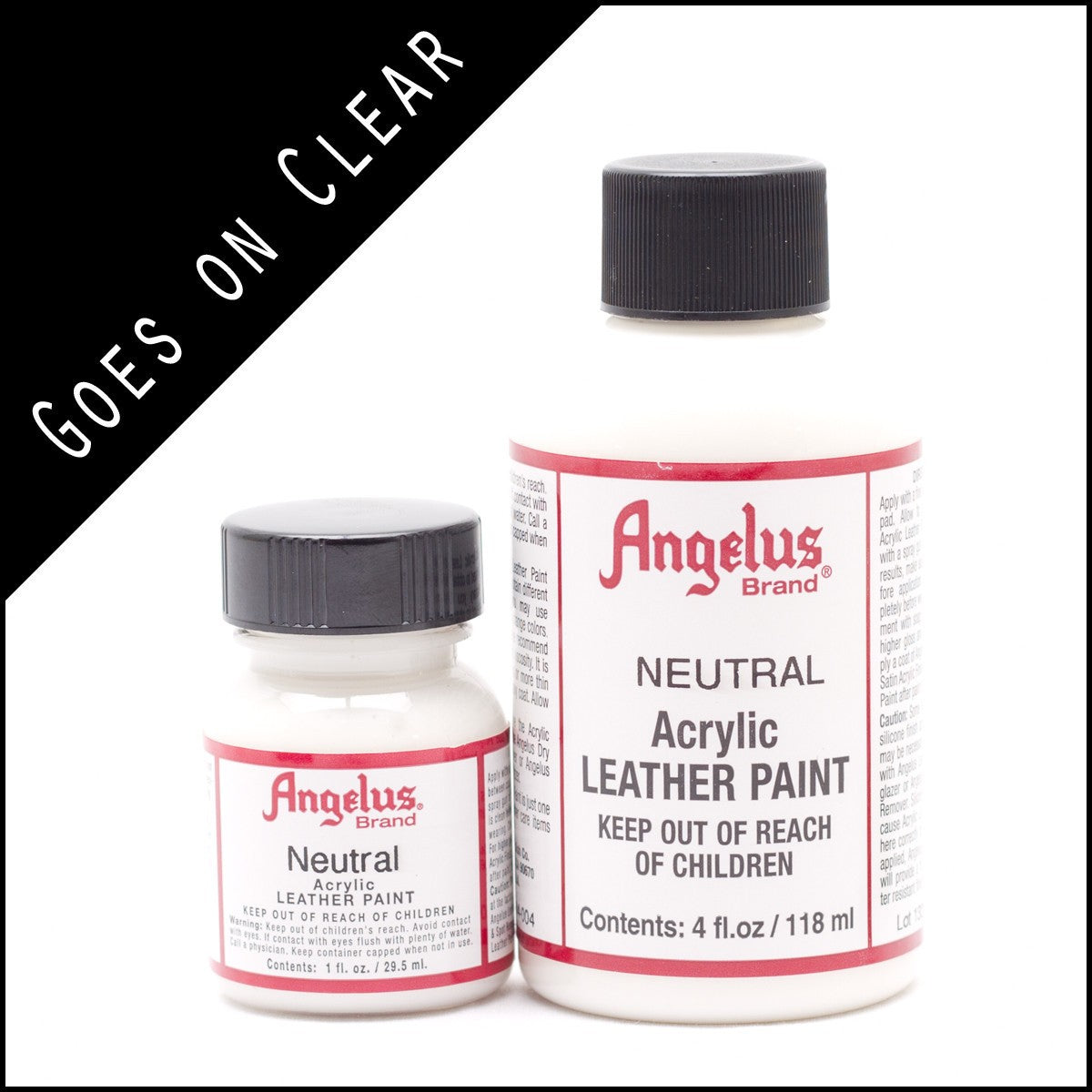 Peinture cuir Angelus Neutre
