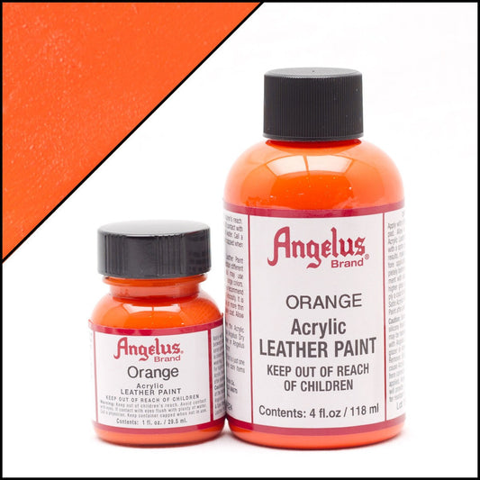 Peinture cuir Angelus Orange