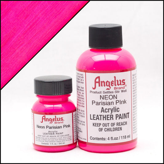 Peinture cuir Angelus Rose Parisien
