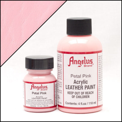 Peinture cuir Angelus Rose Pétale