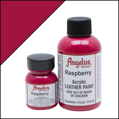 Peinture cuir Angelus Framboise