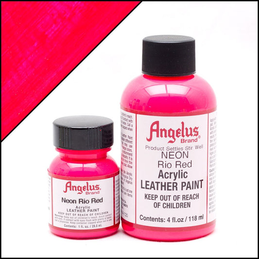 Peinture cuir Angelus Rouge Rio