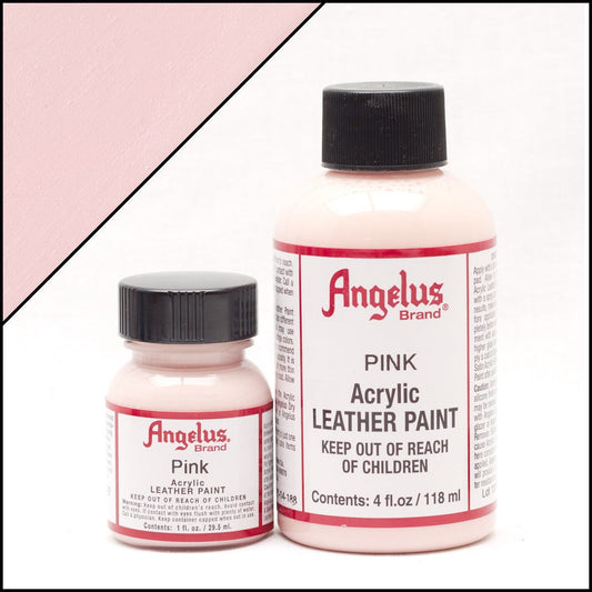 Peinture cuir Angelus Rose