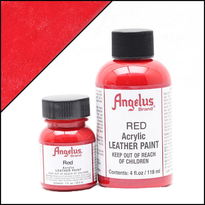 Peinture cuir Angelus Rouge