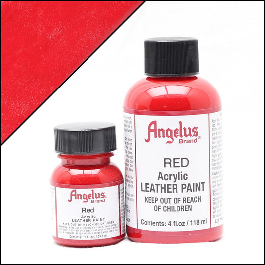 Peinture cuir Angelus Rouge