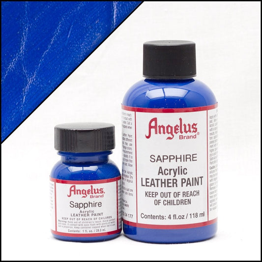 Peinture cuir Angelus Saphir