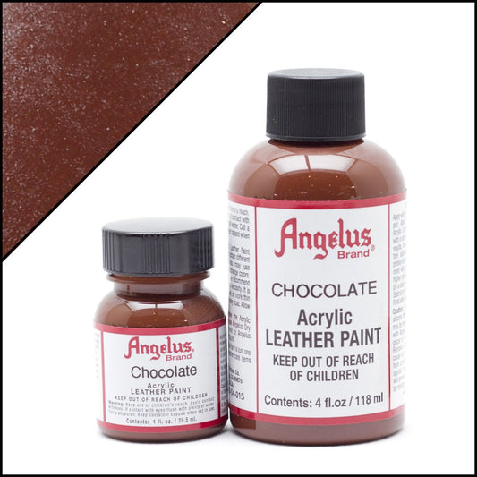 Peinture cuir Angelus Chocolat