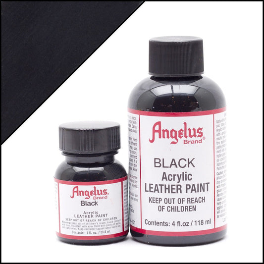 Peinture pour cuir Angelus noir 
