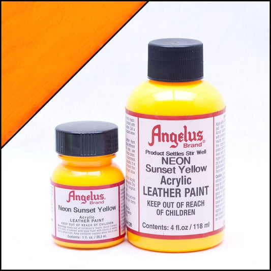 Peinture cuir Angelus Jaune Coucher de Soleil