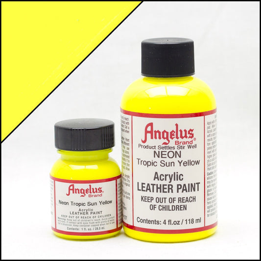 Peinture cuir Angelus Jaune Soleil Tropical