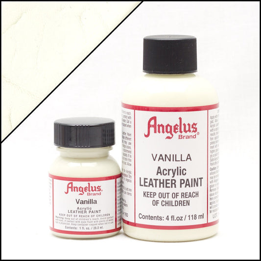 Peinture cuir Angelus Vanille