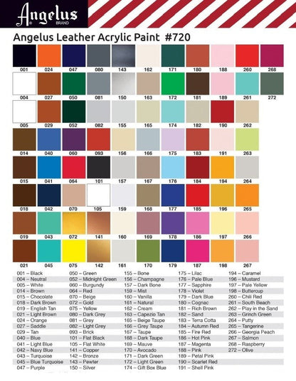 Peinture cuir Angelus Caramel