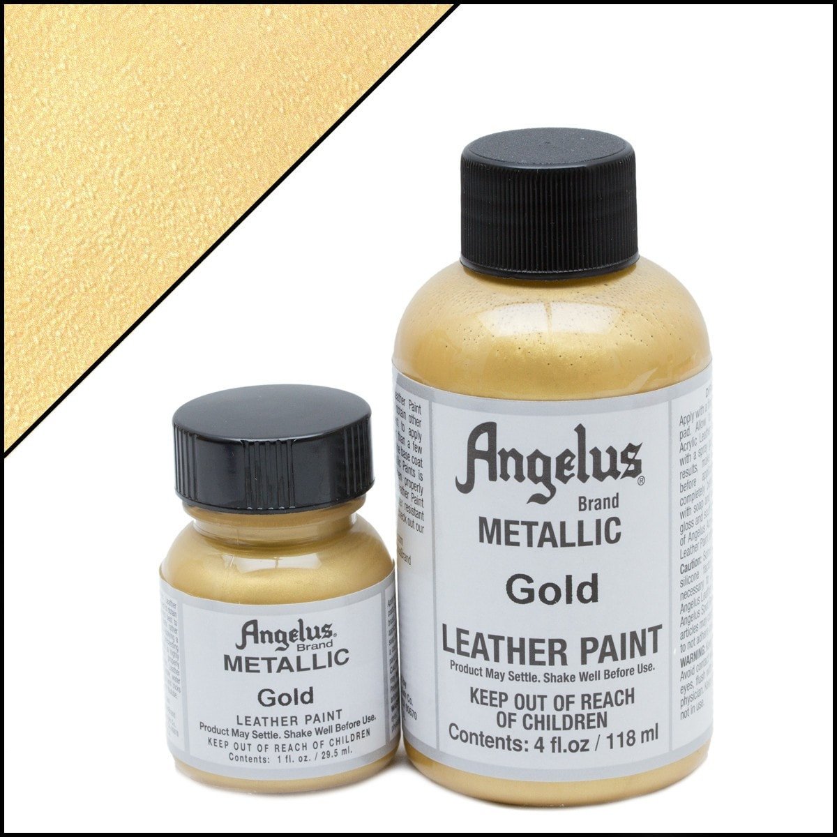 Peinture cuir Angelus Or